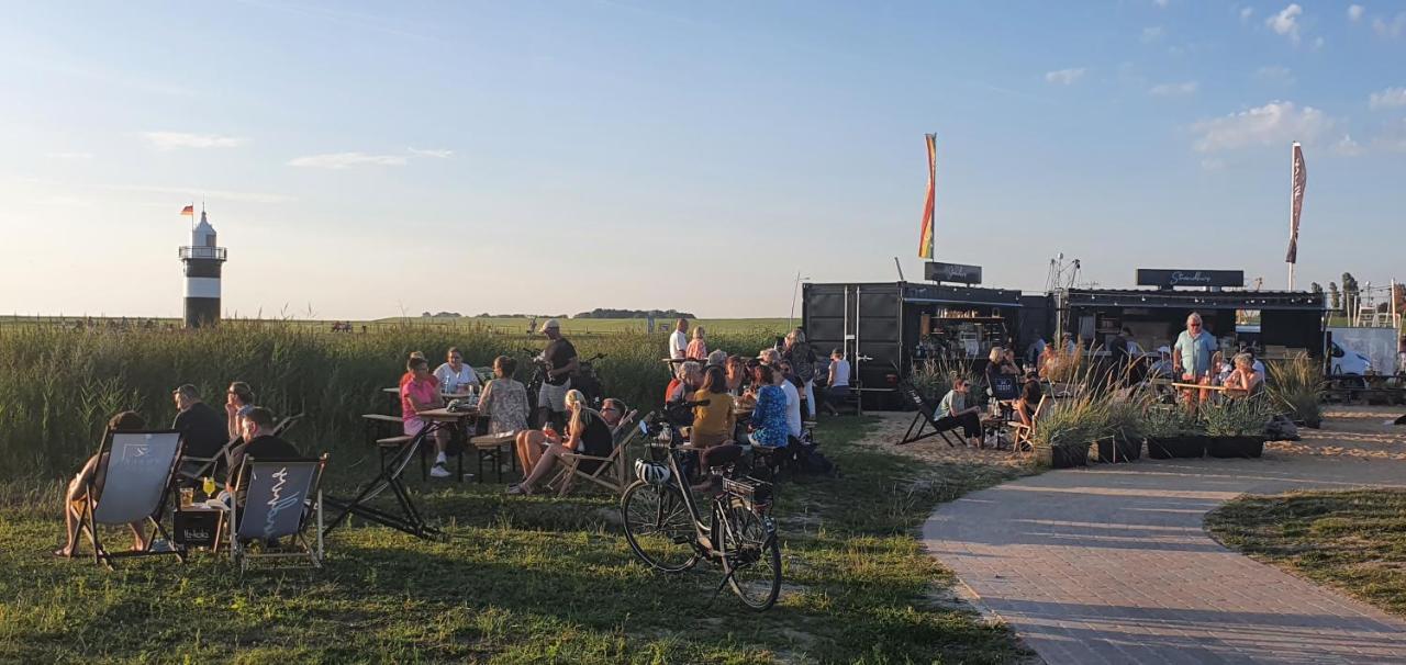 Ferienwohnung Wremer Straße Wremen Exterior foto